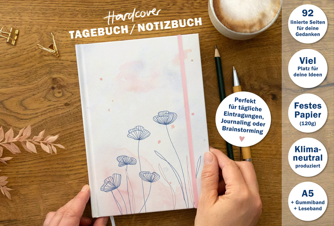 Tagebuch für Frauen, Mädchen und Teenager, auch für Jungen