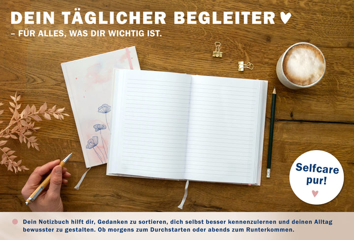 Klassisches Tagebuch im vintage Design