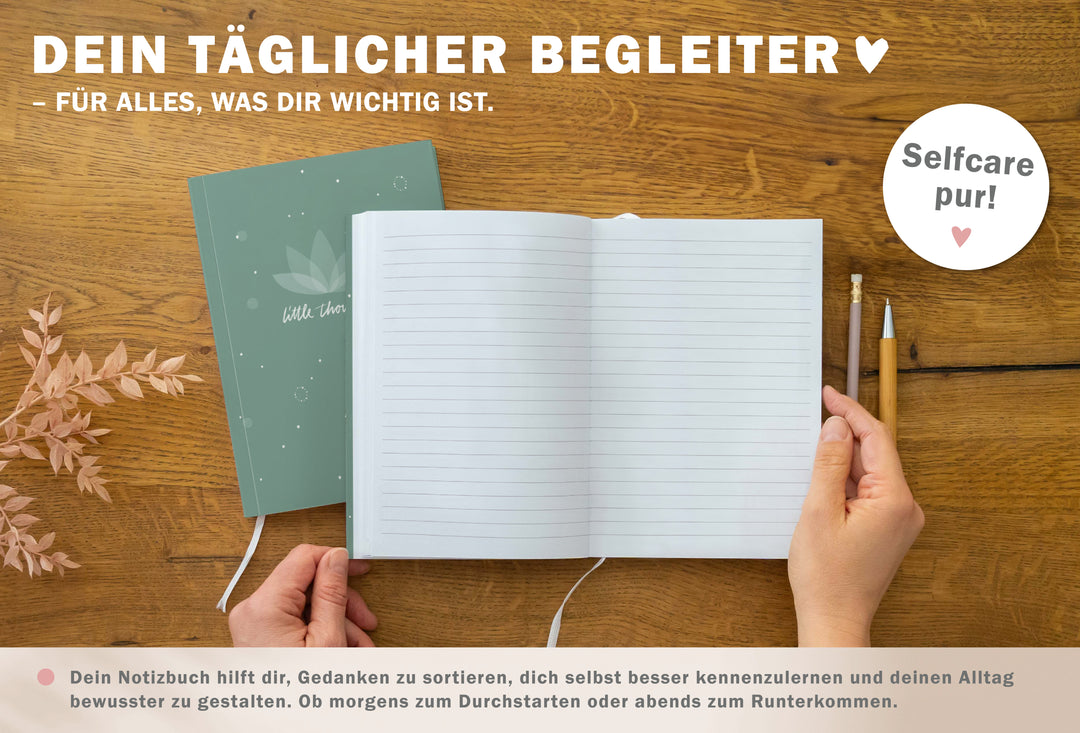 Klassisches Tagebuch im vintage Design