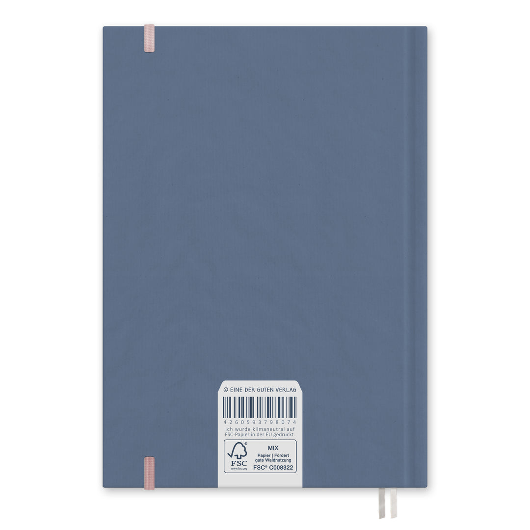 Lehrerkalender 2025 2026 | A4 Lehrer-Planer für Unterrichtsvorbereitung & Schuljahr Planung | 1 Doppelseite pro Woche | klimaneutral, Blau Rosa