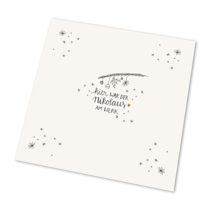 25 Marmeladendeckchen für Nikolaus | Gläserdeckchen Weiß für Marmelade & Einmachgläser | Recyclingpapier Abreißblock + 10 m Garn + Justiergummi