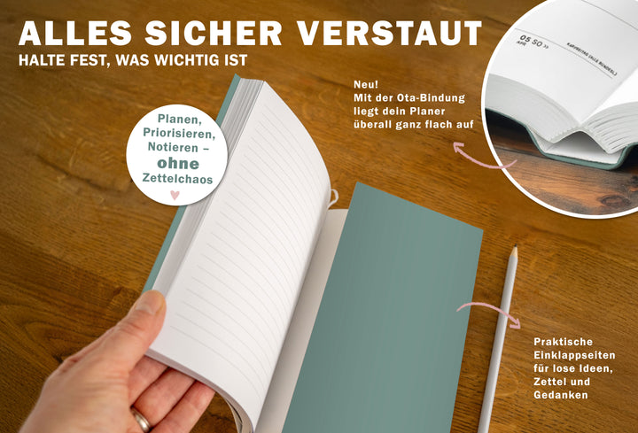 Terminplaner 2026 als Hausaufgabenheft oder Schülerkalender verwendbar