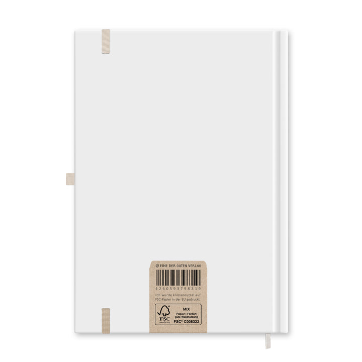 A5 Terminkalender 2026 mit blanko Seiten gepunktet für Skizzen, Doodles, Bullet Journaling