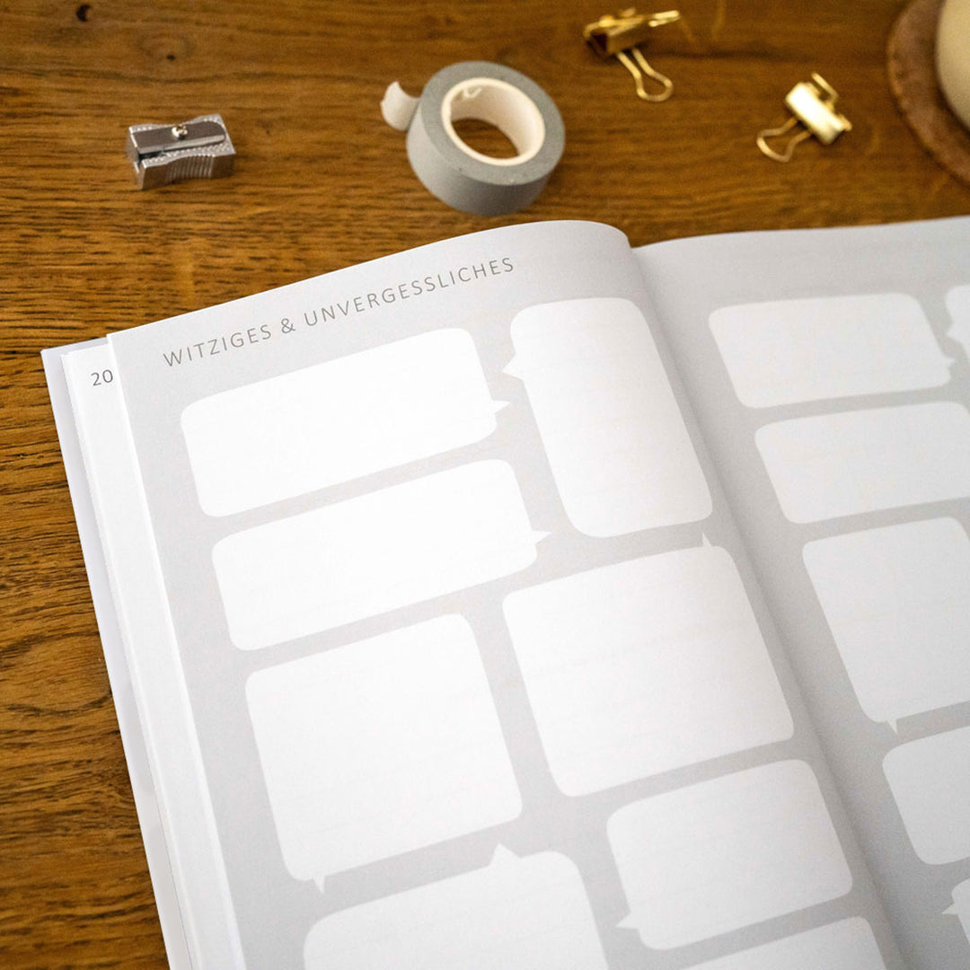 A5 Terminkalender undatiert - Klar durchs Jahr | Tagesplaner und Notizbuch für mehr Achtsamkeit | Hardcover Taschenkalender Terminplaner | Weiß