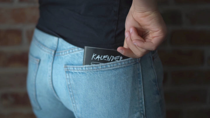 A6 Terminkalender 2026 mit blanko Seiten liniert für To-Do & Check-Listen zum Abhaken