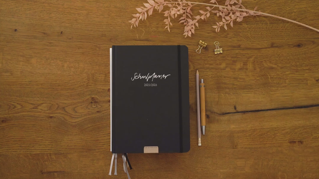 Lehrerkalender 2025 2026 | A5+ Lehrer-Planer für Unterrichtsvorbereitung & Schuljahr Planung | 4 Seiten pro Woche | klimaneutral, Grau Beige