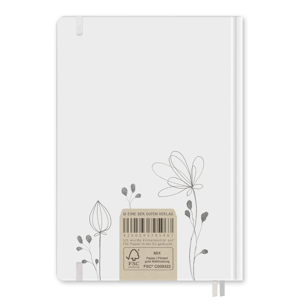 Lehrerkalender 2025 2026 - 365 gute Tage in der Schule | 17x24 cm Hardcover Lehrerplaner | für Unterrichtsvorbereitung & Schuljahr Planung | Weiß