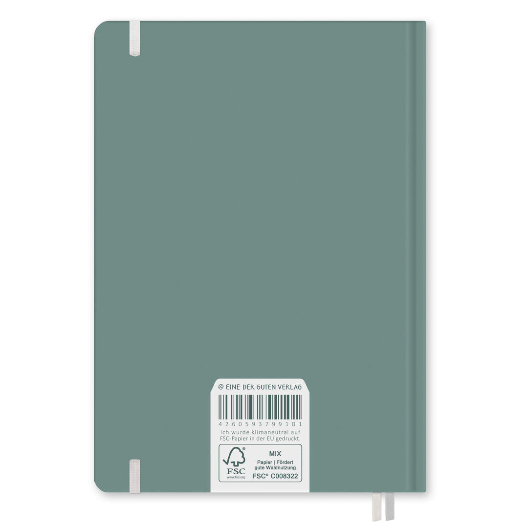 Lehrerkalender 2025 2026 | A5+ Lehrerplaner für Unterrichtsvorbereitung & Schuljahr Planung | 4 Seiten pro Woche | klimaneutral, Grün Weiß