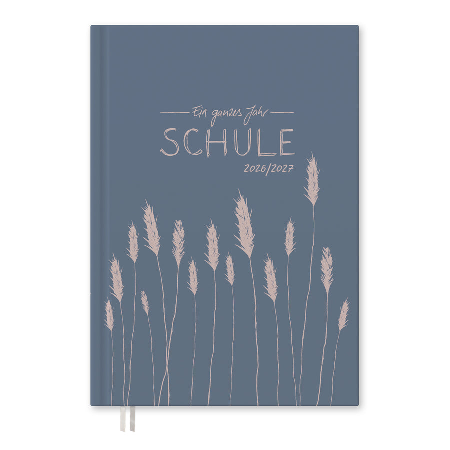 Lehrerkalender 2026 2027 | A4 Lehrer-Planer für Unterrichtsvorbereitung & Schuljahr Planung | 1 Doppelseite pro Woche | klimaneutral, blau rosa