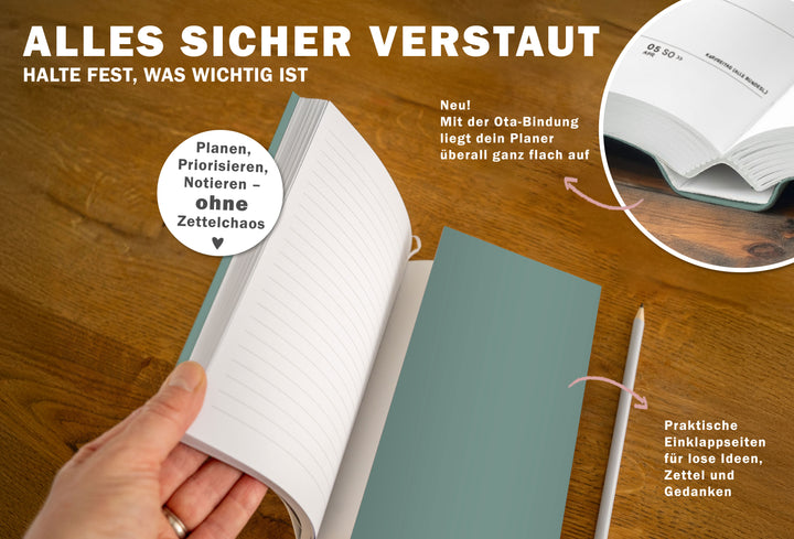 Terminplaner 2026 als Hausaufgabenheft oder Schülerkalender verwendbar