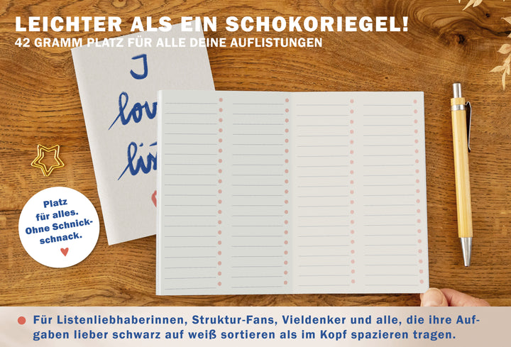 Geschenk für Studierende Notizheft A6 umweltfreundlich