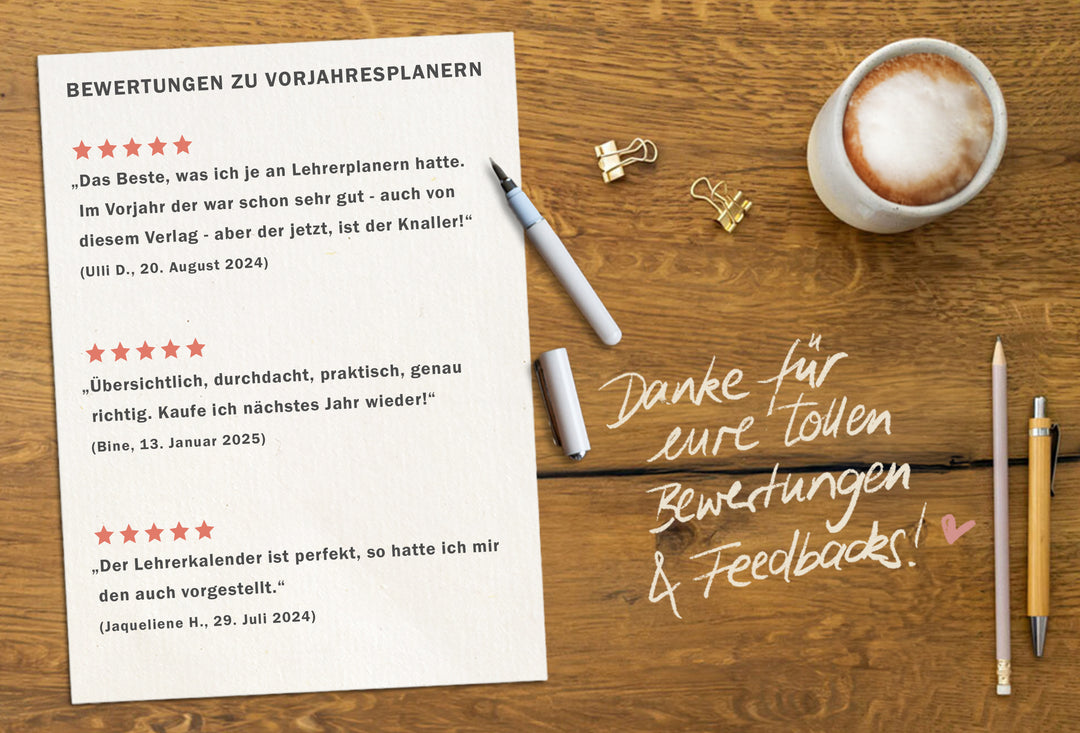 Lehrerkalender 2025 2026 | A4 Lehrerplaner für Unterrichtsvorbereitung & Schuljahr Planung | 1 Doppelseite pro Woche | klimaneutral, Schwarz Weiß