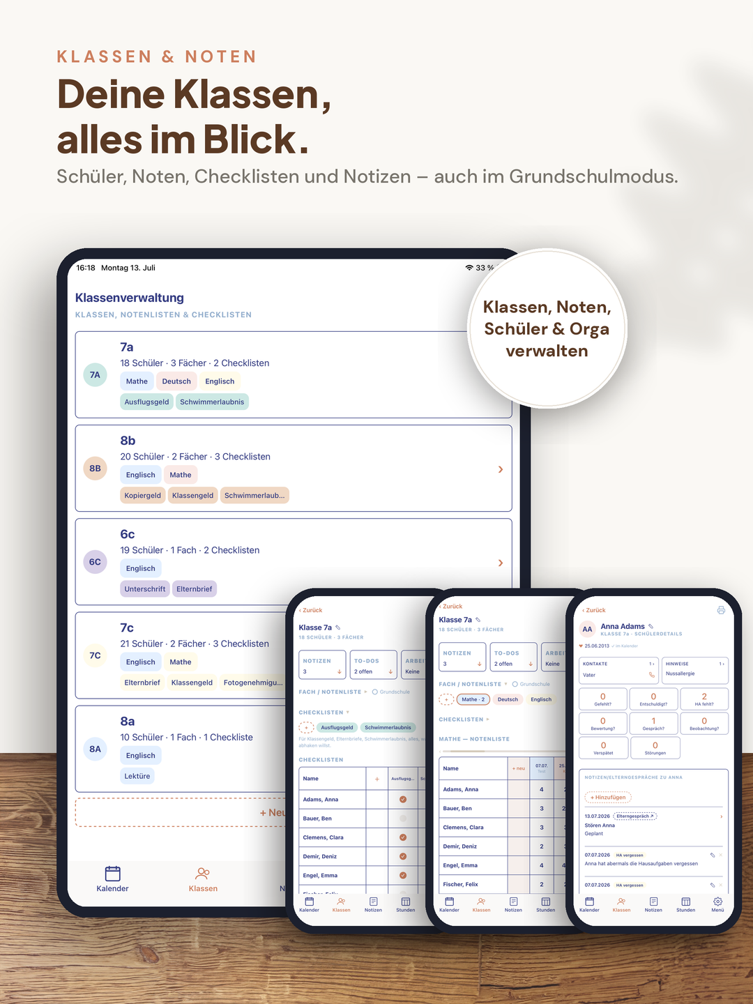 Lehrerkalender App – für Android & Apple