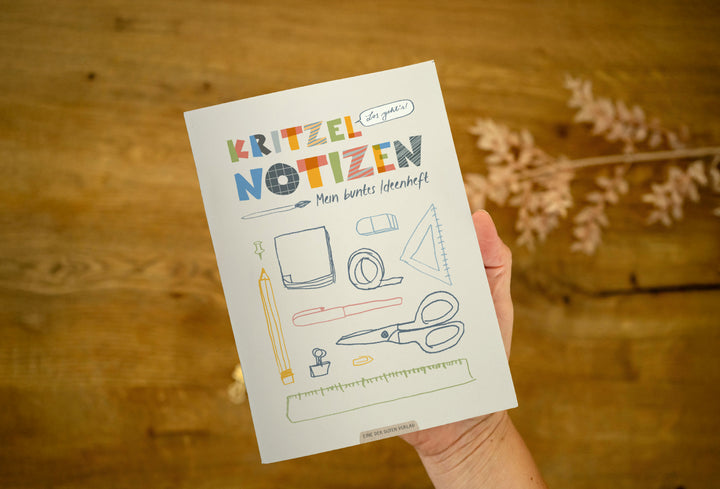 Nachhaltiges Notizheft für Kinder mit To-do-Listen und Kritzelflächen