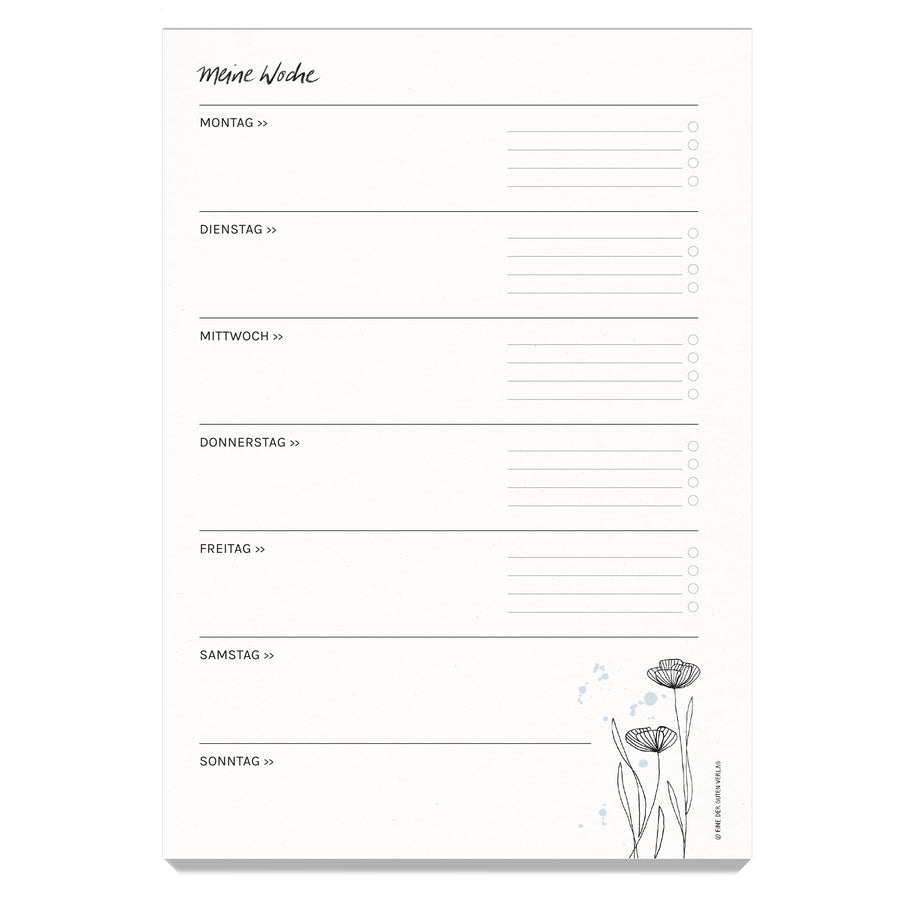 A5 Wochenplaner