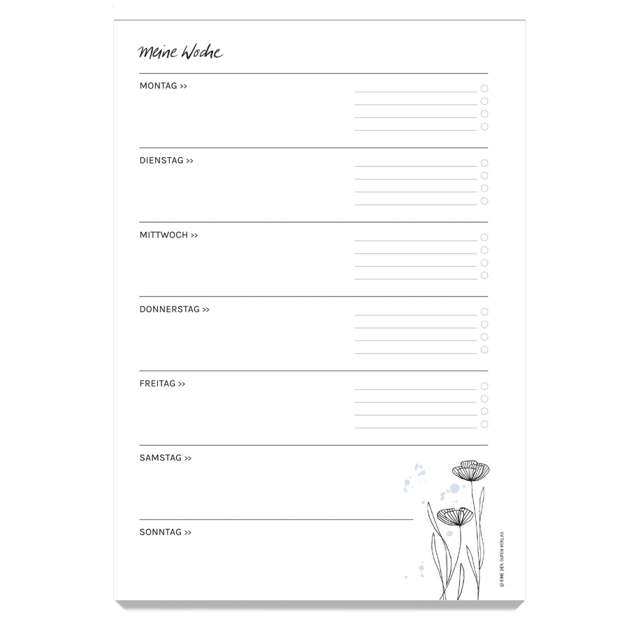 A5 Wochenplaner