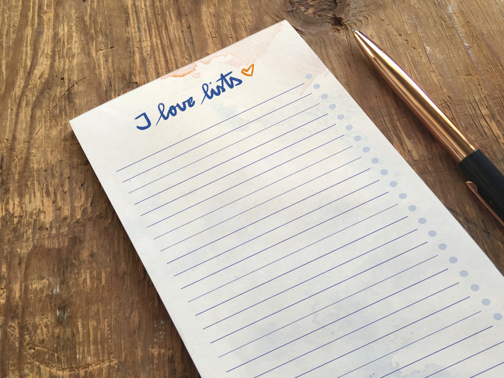 einkaufszettel block recyclingpapier