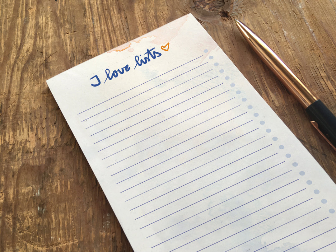 einkaufszettel block recyclingpapier