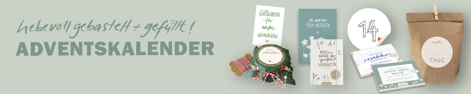 nachhaltige Adventskalender und Adventskalenderfuellungen