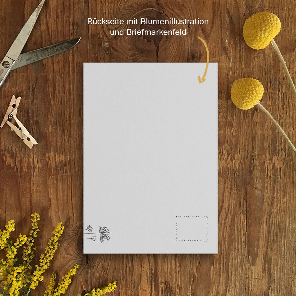 Blanko Aquarellpapier Postkarten | weiß, A6, 300 g Karton, zum selbst gestalten | DIY Karten zum Selbstbesschreiben und Selbstbedrucken | klimaneutral