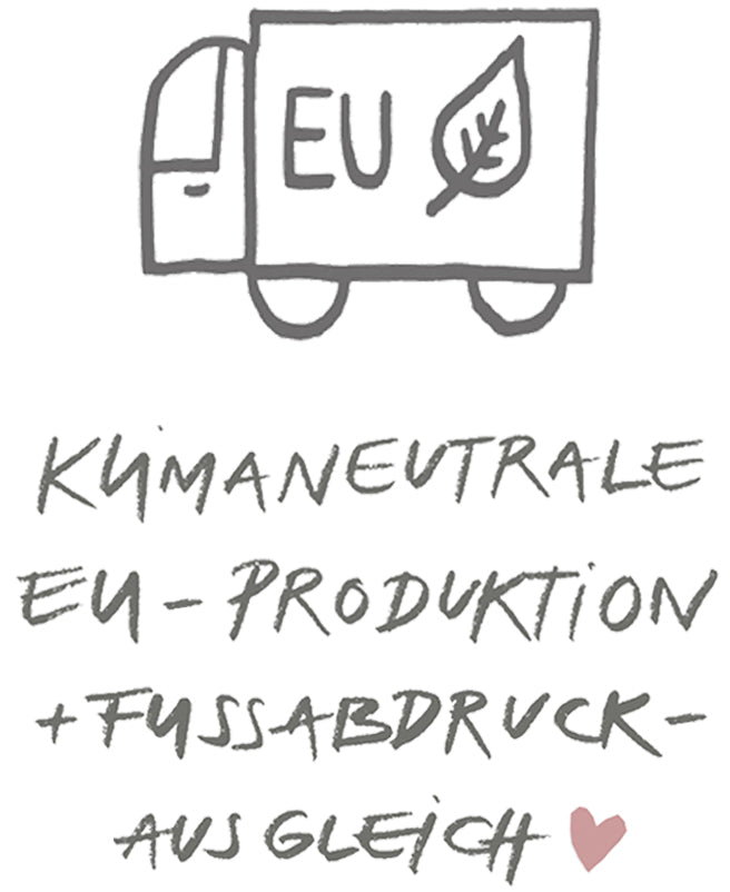 Nachhaltigkeitsmerkmal klimaneutrale Produktion
