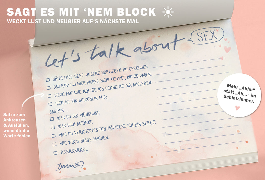 Produktbild von Ordnung To Go - Block | A6 Abreißblock Mit 50 Blatt | Für Bessere