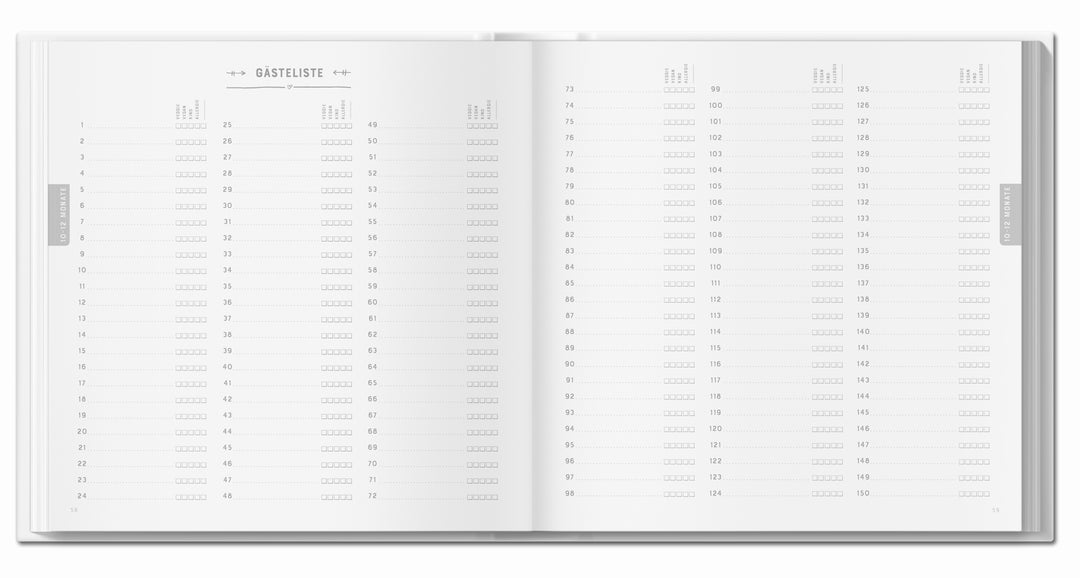 Hochzeitsplaner mit Checklisten & Zeitplan | Plant eure Hochzeit | Detaillierter Weddingplaner & Organizer für die Hochzeitsvorbereitung | 112 S.