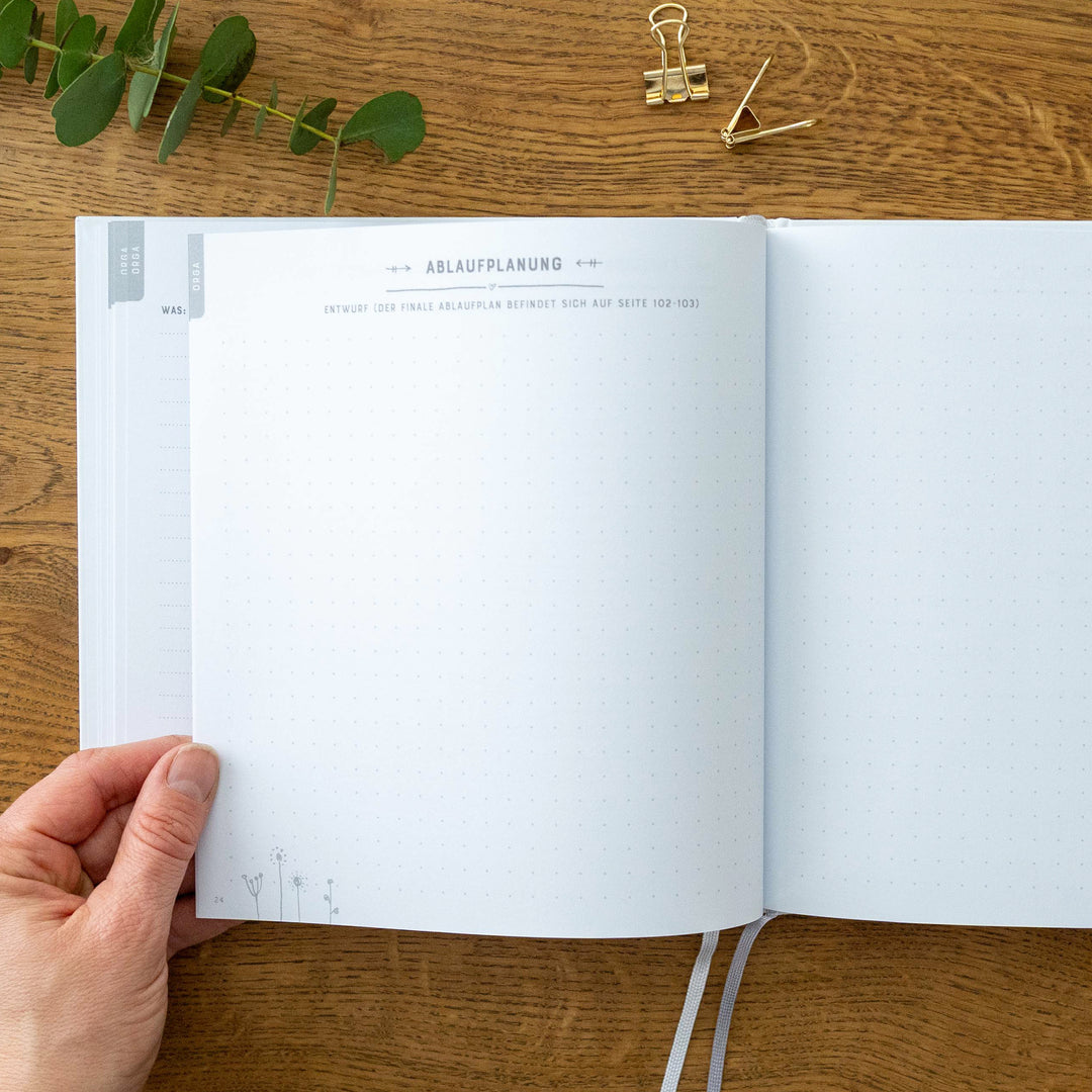 Hochzeitsplaner mit Checklisten & Zeitplan | Plant eure Hochzeit | Detaillierter Weddingplaner & Organizer für die Hochzeitsvorbereitung | 112 S.