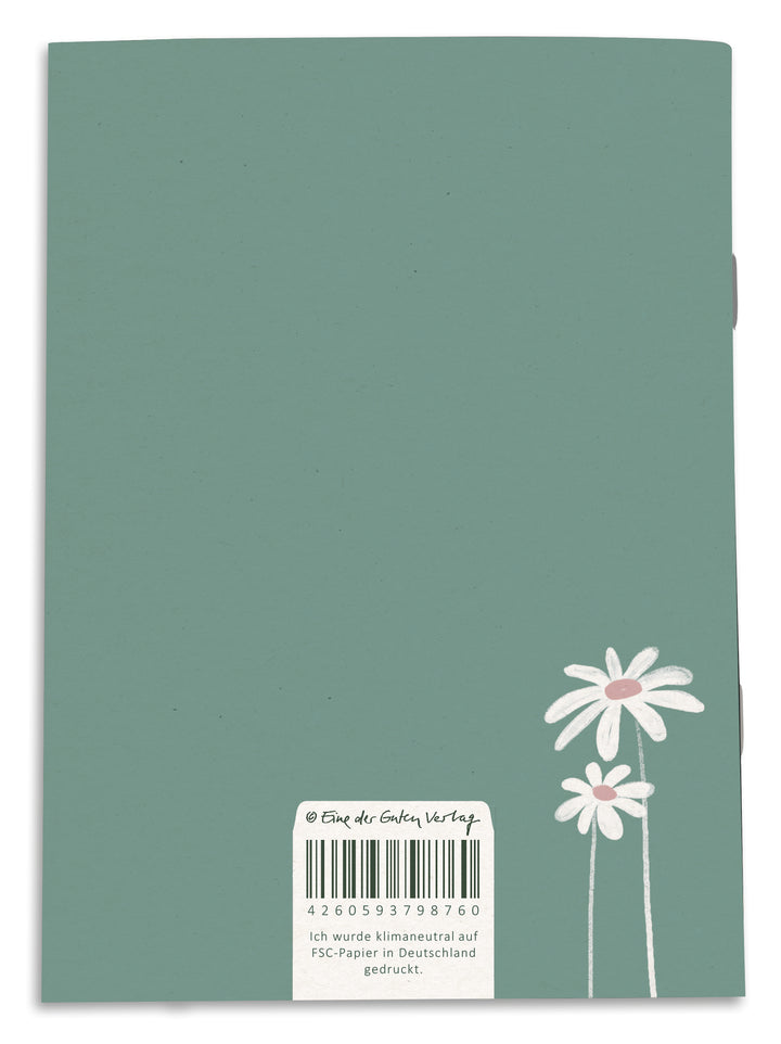 Handliches A5 Schreibheft aus Recyclingpapier für Ideen, Pläne und Notizen