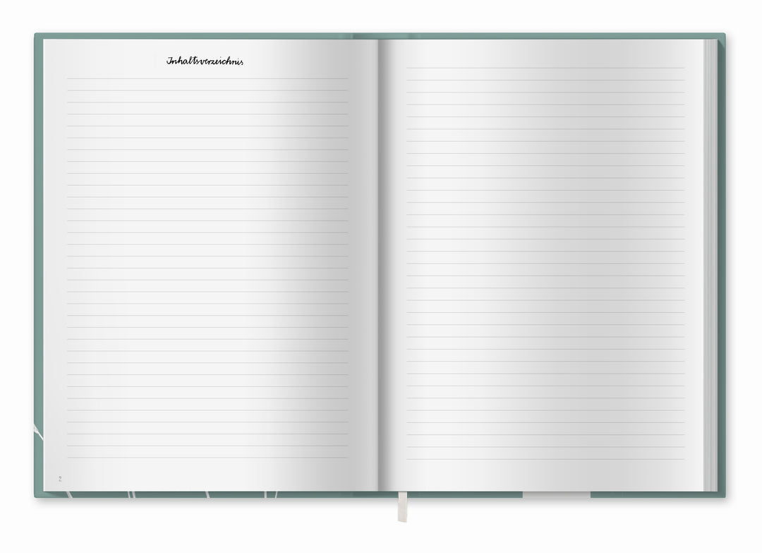Rezeptbuch zum Selberschreiben - selbst gemacht! - DIY Kochbuch für deine besten Rezepte, Kreatives Geburtstagsgeschenk, Mint, Hardcover, 17x24 cm