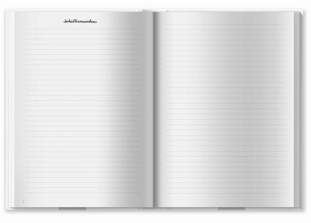 Rezeptbuch zum Selberschreiben - selbst gemacht! - DIY Kochbuch für deine besten Rezepte, Kreatives Geburtstagsgeschenk, Weiß, Hardcover, 17x24 cm