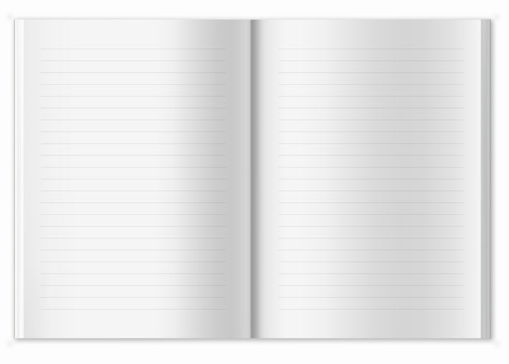 Liebes Tagebuch – Notizbuch für Erwachsene und Teenager, 92 Seiten liniert, A5 Softcover, FSC Papier, Grau Beige mit Blumen