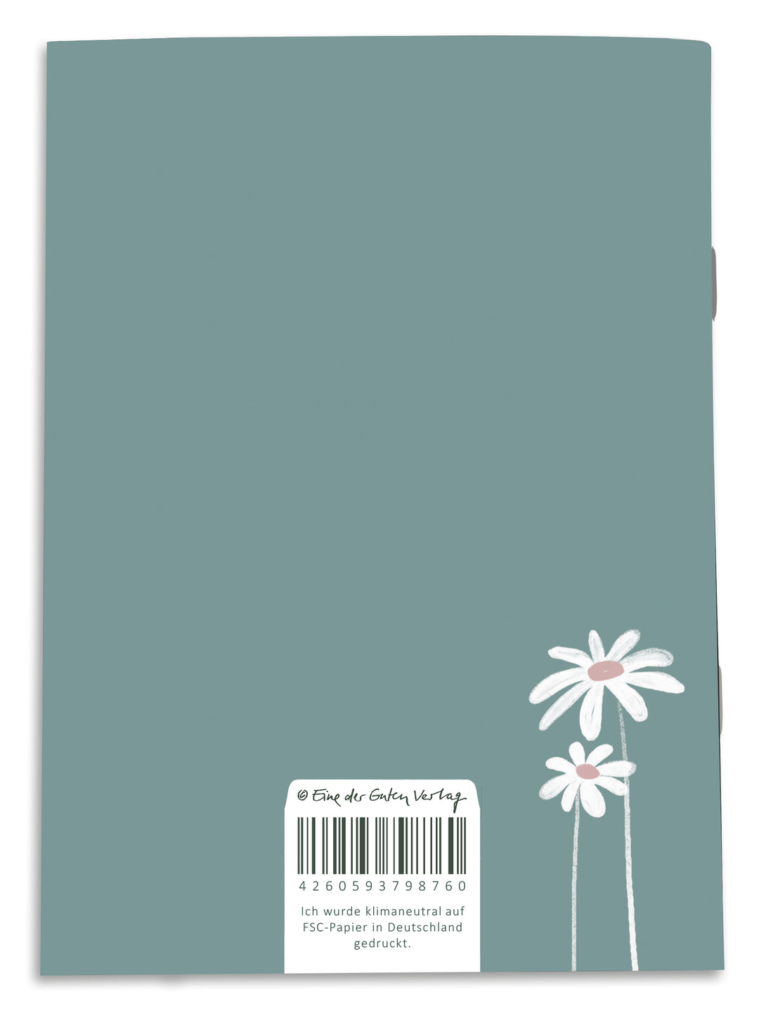 Handliches A5 Schreibheft aus Recyclingpapier für Ideen, Pläne und Notizen