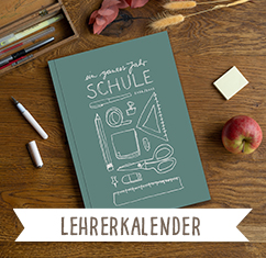 Praktische Lehrerkalender für das Schuljahr 2025 2026 gemeinsam mit Lehrerinnen und Lehrern entwickelt