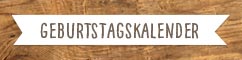 Immerwährende Geburtstagskalender und Fotokalender für Geburtstage