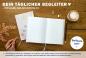 Preview: Klassisches Tagebuch im vintage Design