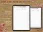 Preview: Digitaler Hochzeitplaner & Notizbuch mit vielen Checklisten und Zeitplan