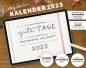 Preview: Terminkalender digital 2023, Planungshelfer fürs Tablet zur Tagesplanung und Jahresplanung