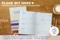 Preview: Jahresübersicht Terminkalender 2026 als Hausaufgabenheft oder Schülerkalender verwendbar