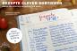 Preview: Individuelles Kochbuch zum selbst ausfüllen
