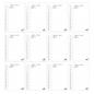 Preview: A5 Bastelkalender & Fotokalender immerwährend, Kalligrafie Design