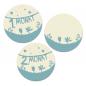 Preview: Nummerierte Monatssticker zum Basteln
