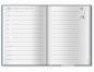 Preview: Hardcover Büchertagebuch & Lesetagebuch für großartige Lieblingsbücher und tolle Buchempfehlungen, Blau
