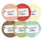 Preview: weihnachtsgeschenk,weihnachtsaufkleber,weihnachtssticker,weihnachstetiketten,likör,punsch,advent,geschenk,pastell,farbig