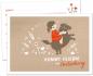 Mobile Preview: Einladungskarten Mädchen für Pferde Kindergeburtstag mit Vordruck, Beige