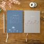 Preview: Tagebuch hübsches Blumen Design