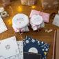 Preview: Schöne Marmeladendeckchen für Dankeschön Gastgeschenke zu Hochzeit, Geburtstag, Taufe, Familienfeier