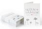 Mobile Preview: Geschenkanhänger Glückwunsch! Weiß, mini Klappkarten zum beschriften deiner Geburtstagsgeschenke