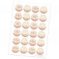 Preview: Monate Sticker zum Basteln, Dekorieren und Verpacken