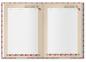 Preview: Beige blaues A5 Reisetagebuch mit Budget Planung und Checklisten